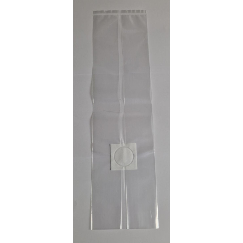 Grow bag with HEPA filter